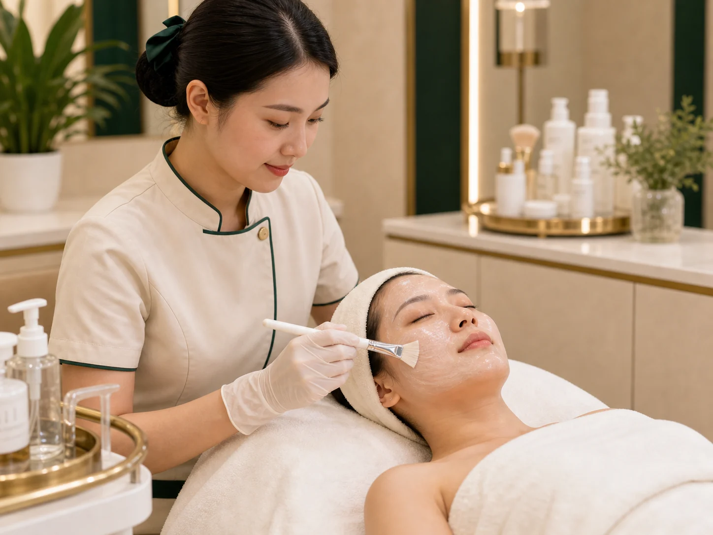 Chăm sóc da mặt cơ bản tại Doris Beauty Spa