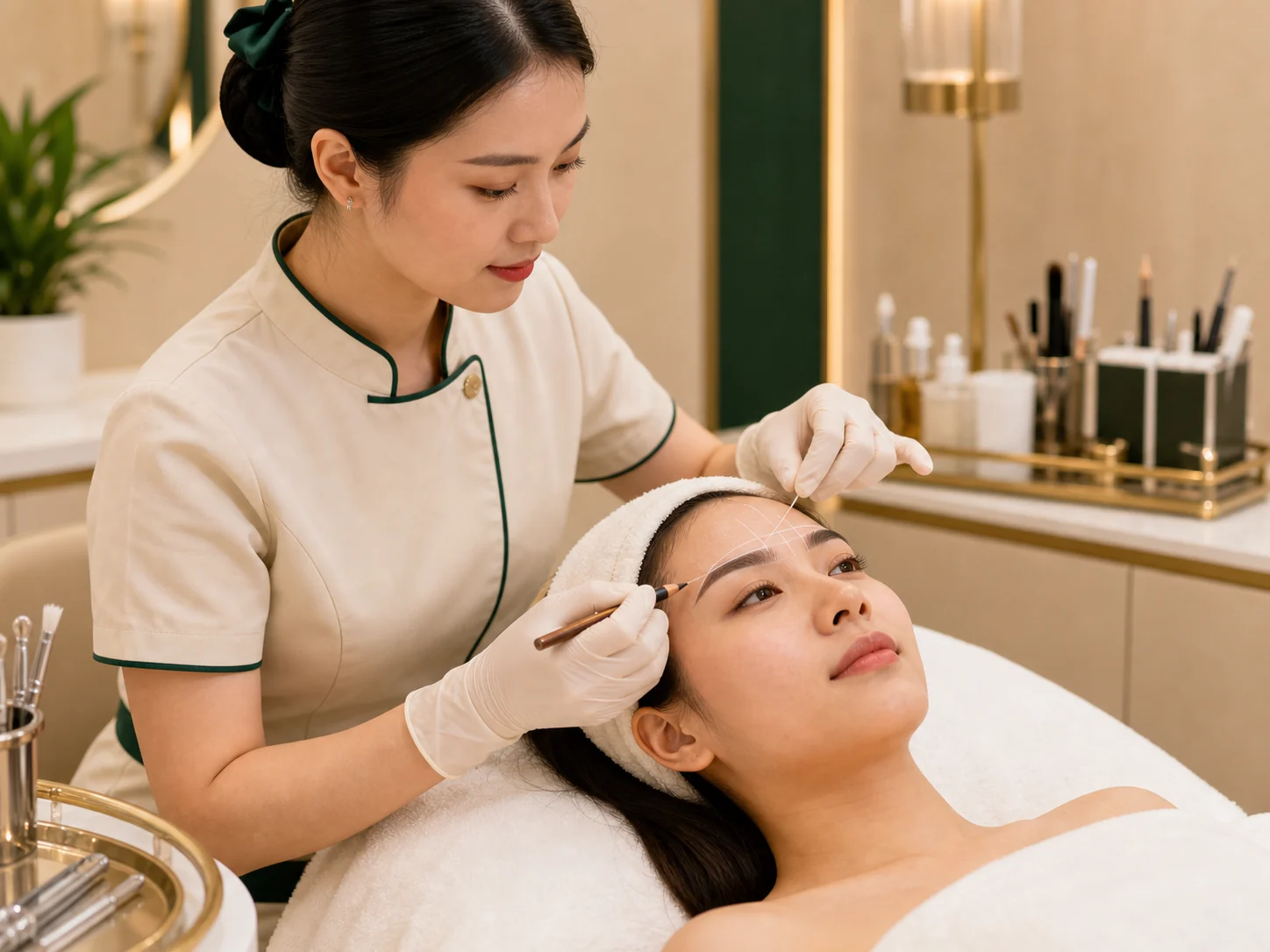 Tư vấn phun xăm thẩm mỹ tại Doris Beauty Spa